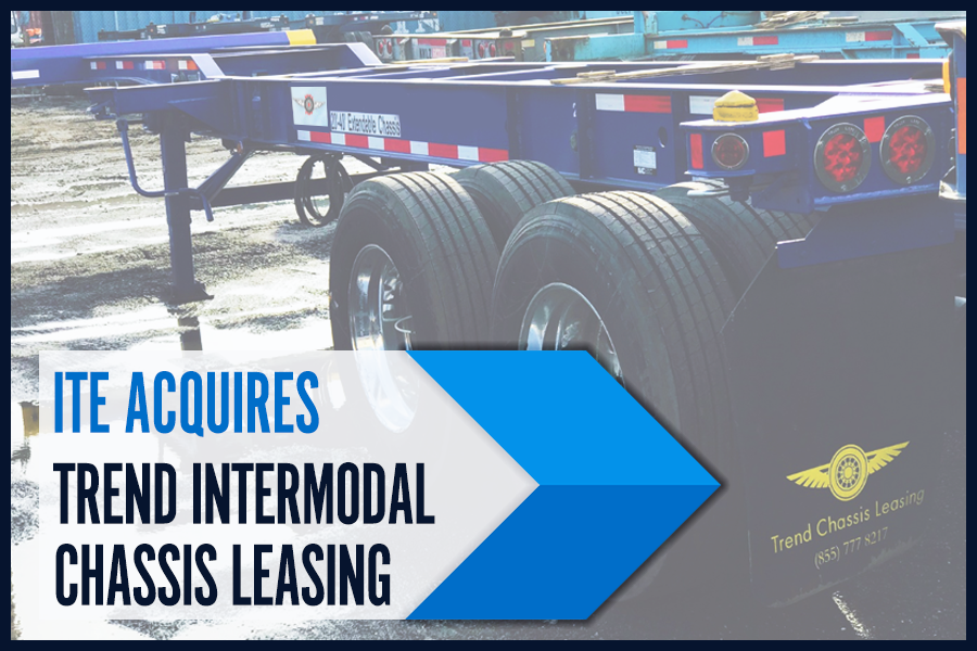 ITE Acquires Trend Intermodal Chassis Leasing