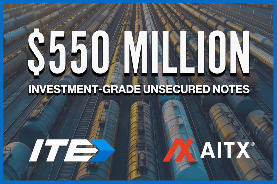 ITE Management Closes AITX Group’s Inaugural $550 Million Private Offering of Investment-Grade Unsecured Notes