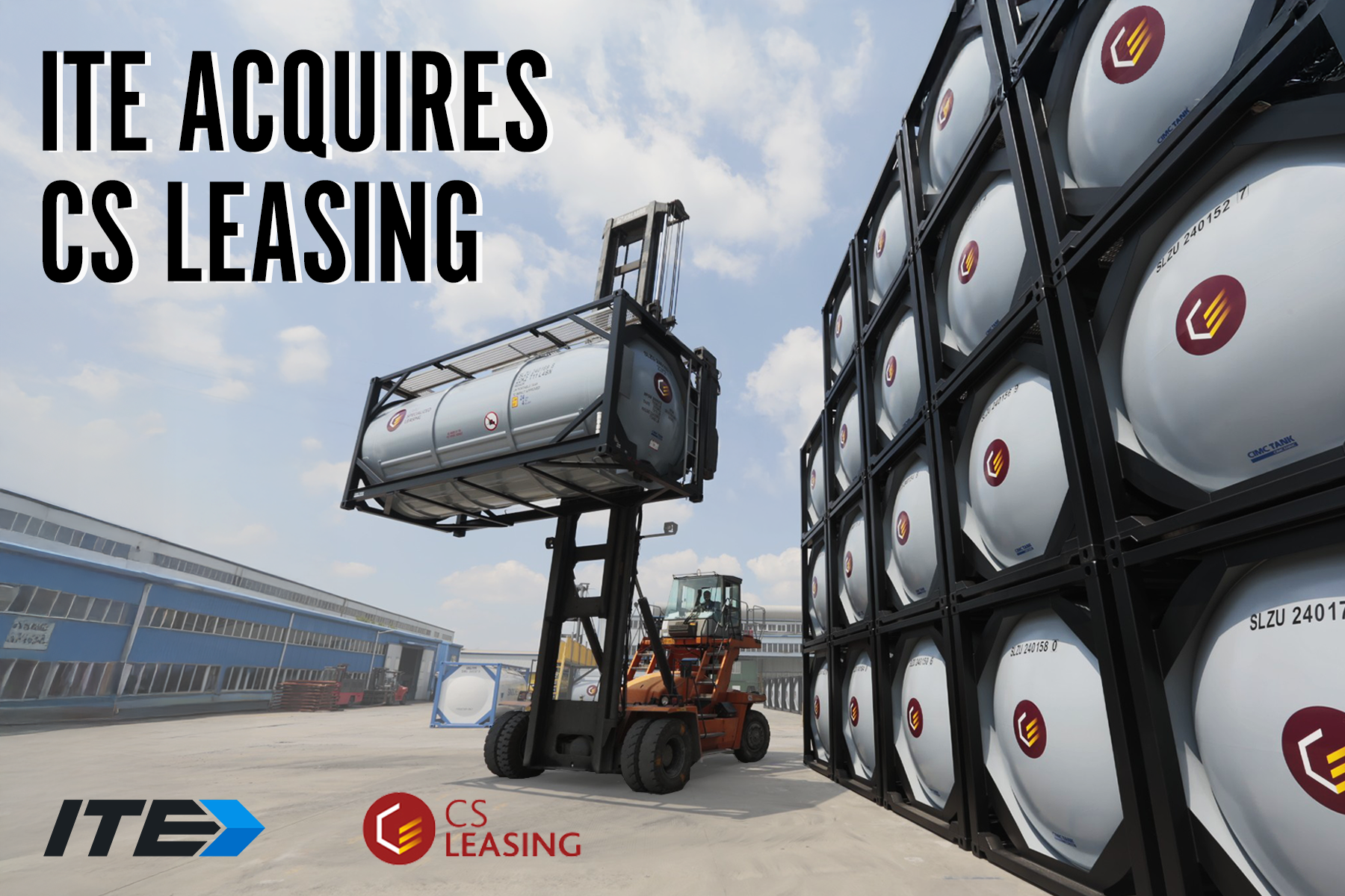 ITE Expands Intermodal Platform: Acquires CS Leasing - ITE Management